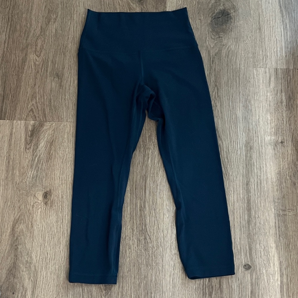 Lululemon Athletica Dark Blue Capris